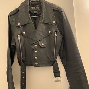 COPY - Leather Jacket really comfortable this is a real bike j